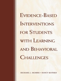 Enlarge image Cover: Evidence-Based Interventions for Students with Learning and Behavioral Challenges - Routledge