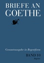Cover: Briefe an Goethe - J.B. Metzler