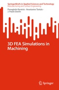 Cover: 3D FEA Simulations in Machining - Springer