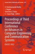 Cover: Proceedings of Third International Conference on Advances in Computer Engineering and Communication Systems - Springer