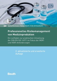 Abbildung von: Professionelles Risikomanagement von Medizinprodukten - Beuth