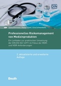Cover: Professionelles Risikomanagement von Medizinprodukten - DIN Media