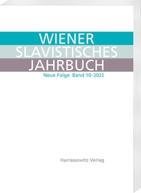 Abbildung von: Wiener Slavistisches Jahrbuch. Neue Folge 10 · 2022 - Harrassowitz Verlag