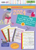 Cover: mache-deine-spalten-selbst-jahreskalender 2024 - Lauinger Verlag