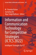 Cover: Information and Communication Technology for Competitive Strategies (ICTCS 2022) - Springer