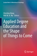 Cover: Applied Degree Education and the Shape of Things to Come - Springer