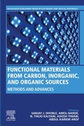 Cover: Functional Materials from Carbon, Inorganic, and Organic Sources - Woodhead Publishing