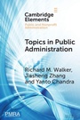 Cover: Topics in Public Administration - Cambridge University Press