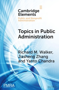 Abbildung von: Topics in Public Administration - Cambridge University Press