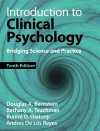 Enlarge image Cover: Introduction to Clinical Psychology - Cambridge University Press