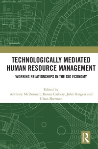 Enlarge image Cover: Technologically Mediated Human Resource Management - Routledge