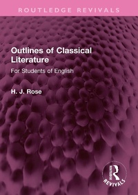 Enlarge image Cover: Outlines of Classical Literature - Routledge