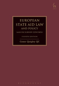 Abbildung von: European State Aid Law and Policy (and UK Subsidy Control) - Hart Publishing