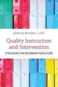 Cover: Quality Instruction and Intervention Strategies for Secondary Educators - Rowman & Littlefield Publishers