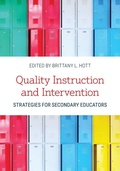 Cover: Quality Instruction and Intervention Strategies for Secondary Educators - Rowman & Littlefield Publishers