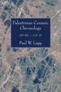 Cover: Palestinian Ceramic Chronology - Wipf & Stock Publishers