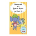 Cover: Learn to read with Tippie the elephant (Level 1 Book 1-10) - LAPA Publishers
