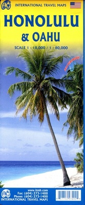 Abbildung von: Honolulu (Waikiki to Pearl Harbour) / Oahu - ITMB Publishing