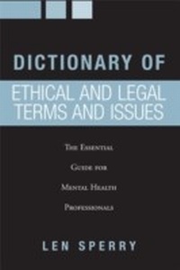 Abbildung von: Dictionary of Ethical and Legal Terms and Issues - Routledge