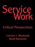 Cover: Service Work - Routledge