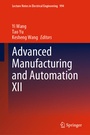 Cover: Advanced Manufacturing and Automation XII - Springer