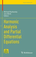 Cover: Harmonic Analysis and Partial Differential Equations - Birkh&auml;user