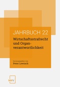 Cover: Wirtschaftsstrafrecht und Organverantwortlichkeit - NWV im Verlag &Ouml;sterreich GmbH