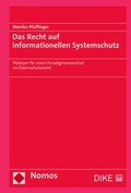 Abbildung von: Das Recht auf informationellen Systemschutz - Nomos