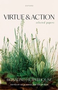 Cover: Virtue and Action - OUP eBook