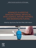 Cover: Advances in Additive Manufacturing - Elsevier