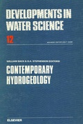 Cover: Contemporary Hydrogeology - Elsevier