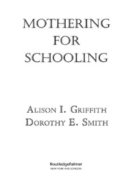 Enlarge image Cover: Mothering for Schooling - Routledge