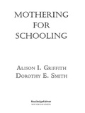 Cover: Mothering for Schooling - Routledge