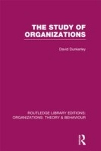 Enlarge image Cover: The Study of Organizations - Routledge