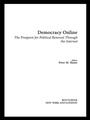 Cover: Democracy Online - Routledge