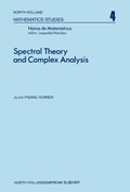 Cover: Spectral Theory and Complex Analysis - Elsevier
