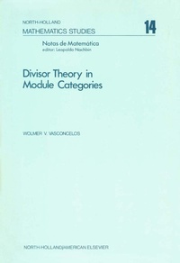 Enlarge image Cover: Divisor Theory in Module Categories - Elsevier