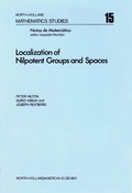 Cover: Localization of Nilpotent Groups and Spaces - Elsevier