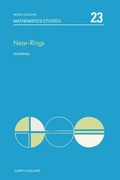 Cover: Near-rings: The Theory and its Applications - Elsevier