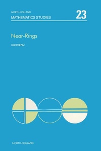 Enlarge image Cover: Near-rings: The Theory and its Applications - Elsevier