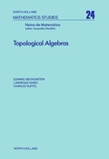 Cover: Topological Algebras - Elsevier
