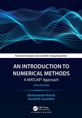 Cover: An Introduction to Numerical Methods - Chapman & Hall/CRC