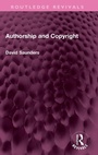 Cover: Authorship and Copyright - Routledge