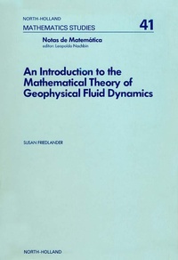 Enlarge image Cover: An Introduction to the Mathematical Theory of Geophysical Fluid Dynamics - Elsevier