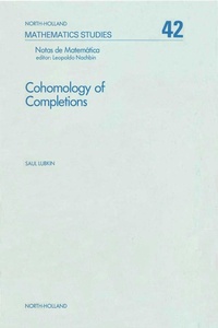 Abbildung von: Cohomology of Completions - Elsevier