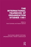 Cover: The International Yearbook of Organization Studies 1981 (RLE: Organizations) - Routledge