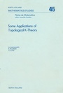 Cover: Some Applications of Topological K-Theory - Elsevier
