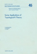 Cover: Some Applications of Topological K-Theory - Elsevier