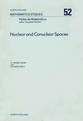 Cover: Nuclear and Conuclear Spaces - North-Holland