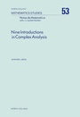 Cover: Nine Introductions in Complex Analysis - North-Holland